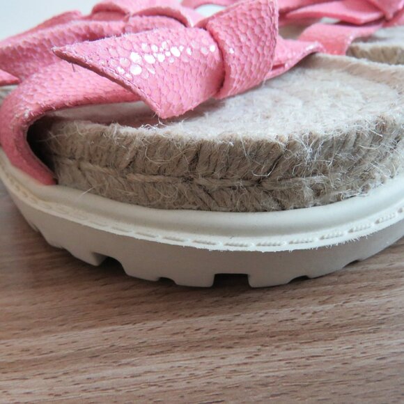 ALEXANDRE BIRMAN Lolita Espadrille Flat Slide Sandals Fresh In Pink - Size US 11 - Picture 11 of 16